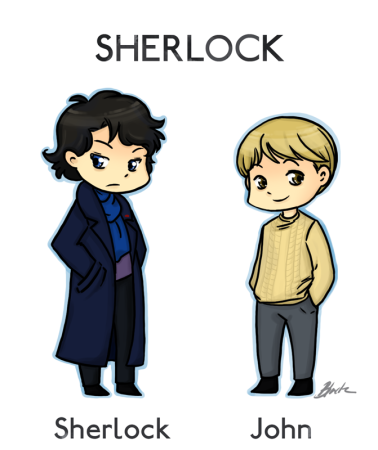 Шерлок мультяшный