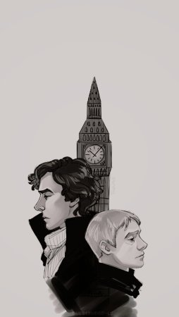 Шерлок сериал арт