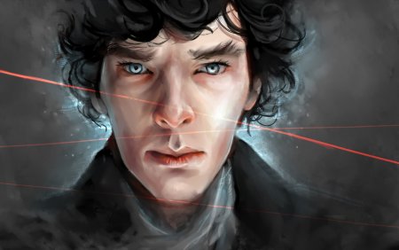 Бенедикт Камбербэтч Шерлок арт