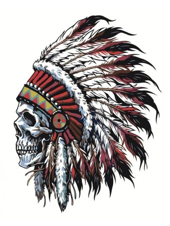 Тату индейцев Апачи