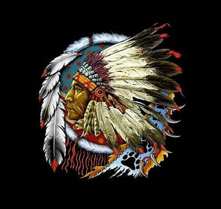 Тату индейцев Апачи