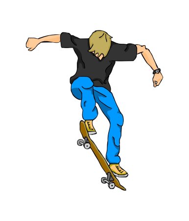 Арты скейтеров