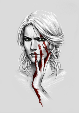 The Witcher 3 Wild Hunt Цирилла