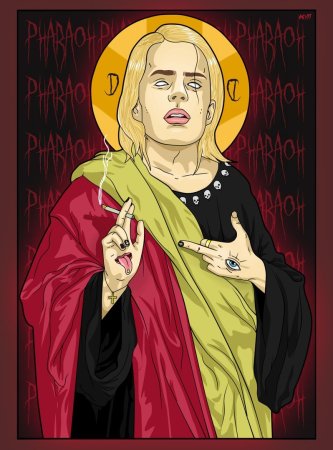 Фараон рэпер арты