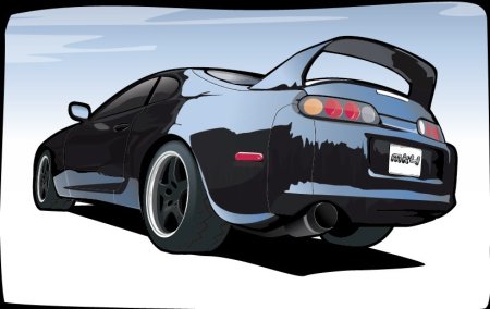 Супра мультяшная