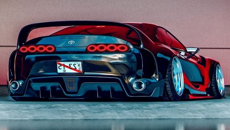 Toyota Supra 2020 арт