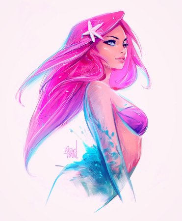 Рисунки Ross Tran (Rossdraws)