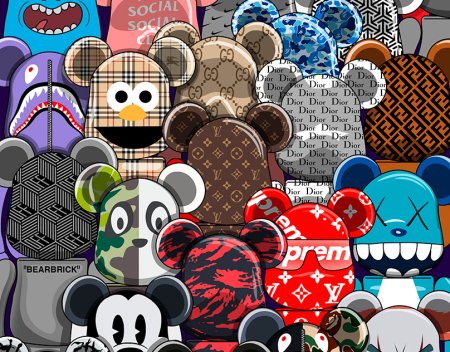 Bearbrick картины