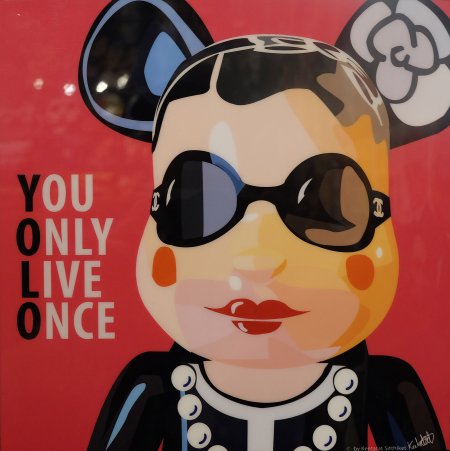 Картина Bearbrick Art