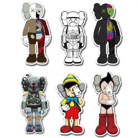 Стикеры KAWS