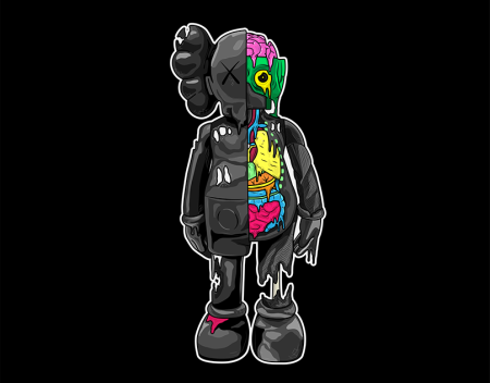 KAWS 4k