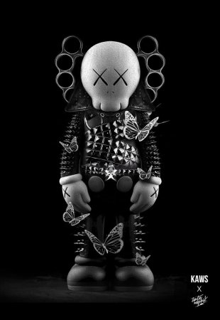 KAWS заставка на телефон