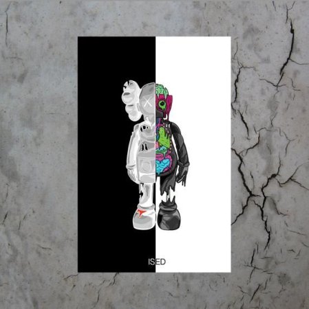 Картины в стиле KAWS