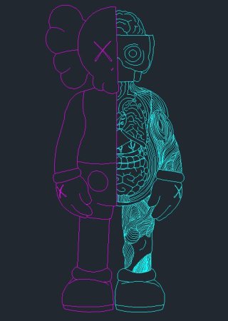 KAWS арты
