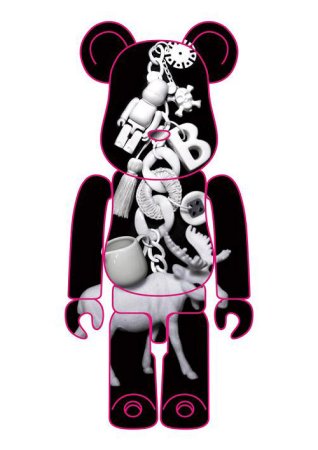 Картина KAWS И Bearbrick