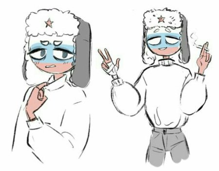 Countryhumans для срисовки