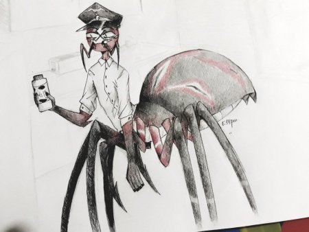 Countryhumans 3 Рейх паук