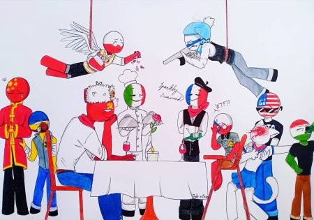 Кантрихуманс Россия и Британия шип