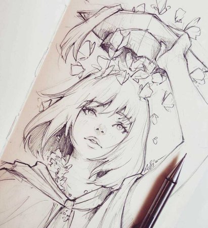 Скетчи аниме