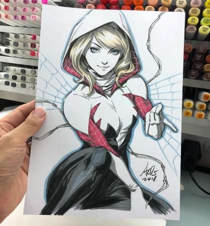 Гвен паук аниме