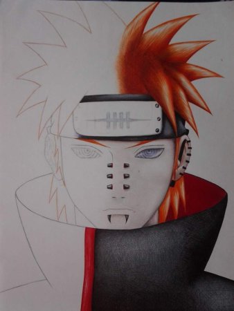 Пейн Наруто портрет