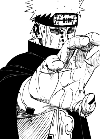 Пейн Манга Наруто моменты