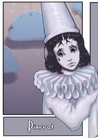 Пьеро из Буратино аниме