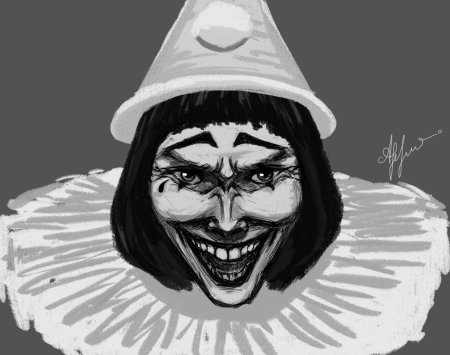 Пьеро из Буратино арт