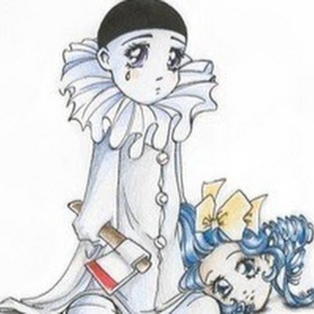 Пьеро из Буратино аниме