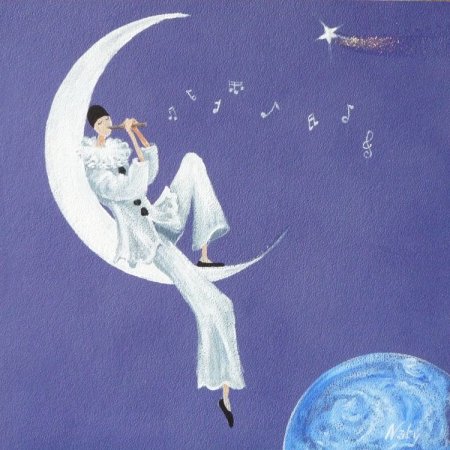 Лунный Пьеро картина