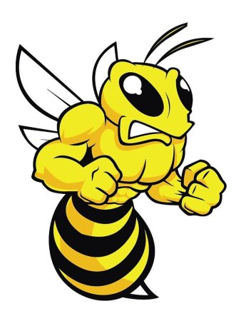 Мускулистая пчела