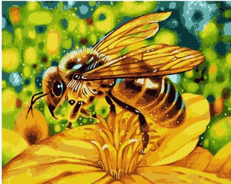 Пчела живопись