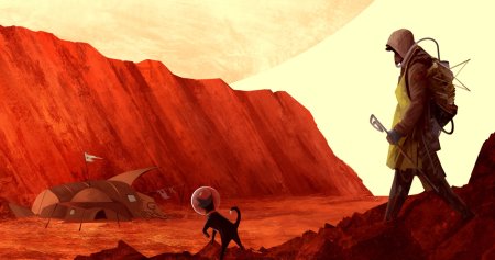 Пейзажи Марса арт