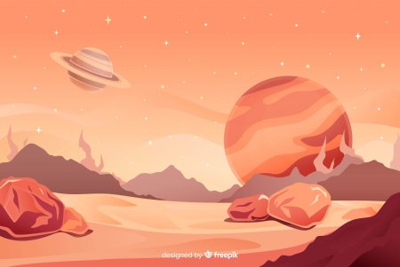 Марс иллюстрация