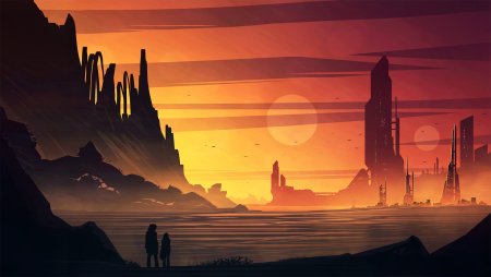 Пейзажи Марса арт