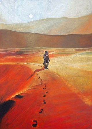 Марсианский пейзаж Флегра