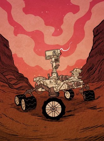 Марсоход арт