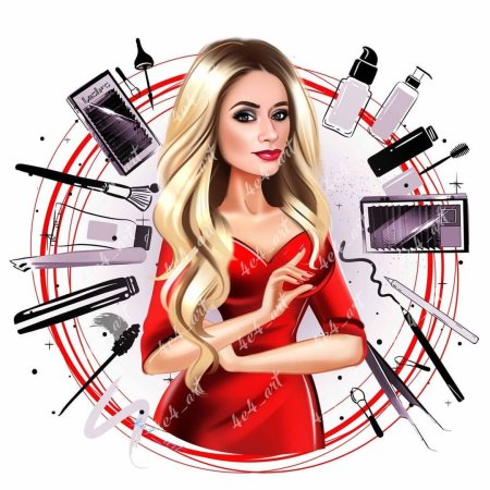 Аватарка для визажиста