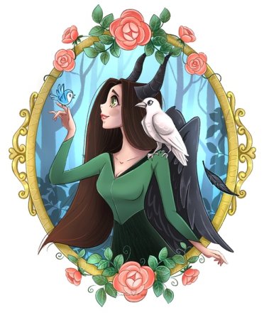 Малефисента виде аниме