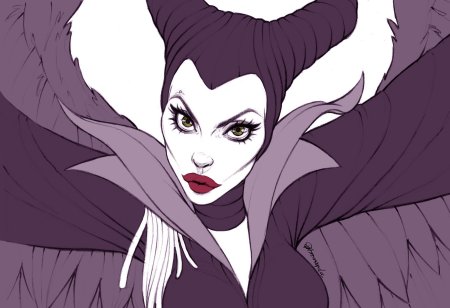 Малефисента Джоли аниме