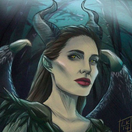 Малефисента Аврора и Диаваль