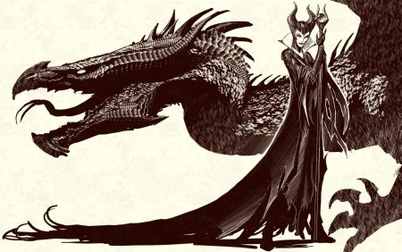 Малефисента концепт арт