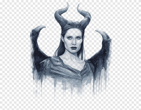 Малефисента рога Анджелина Джоли