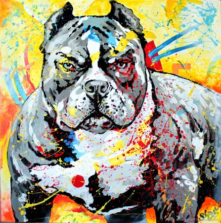 Стаффордширский терьер 3 d