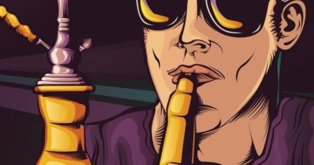 Кальян в стиле поп арт