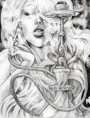 Тату кальян