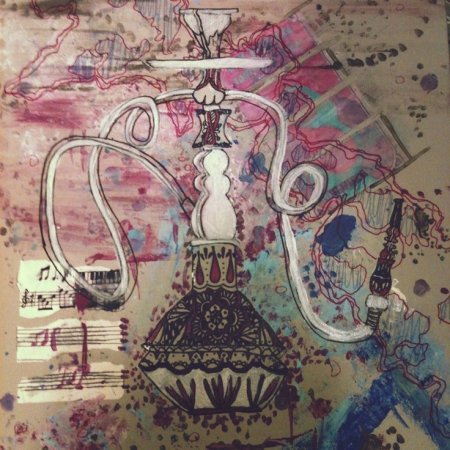 Рисунки в кальянную