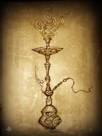 Рисунки в кальянных