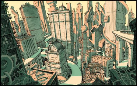 Здания из комиксов