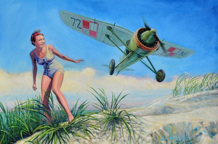 Самолет рисунок